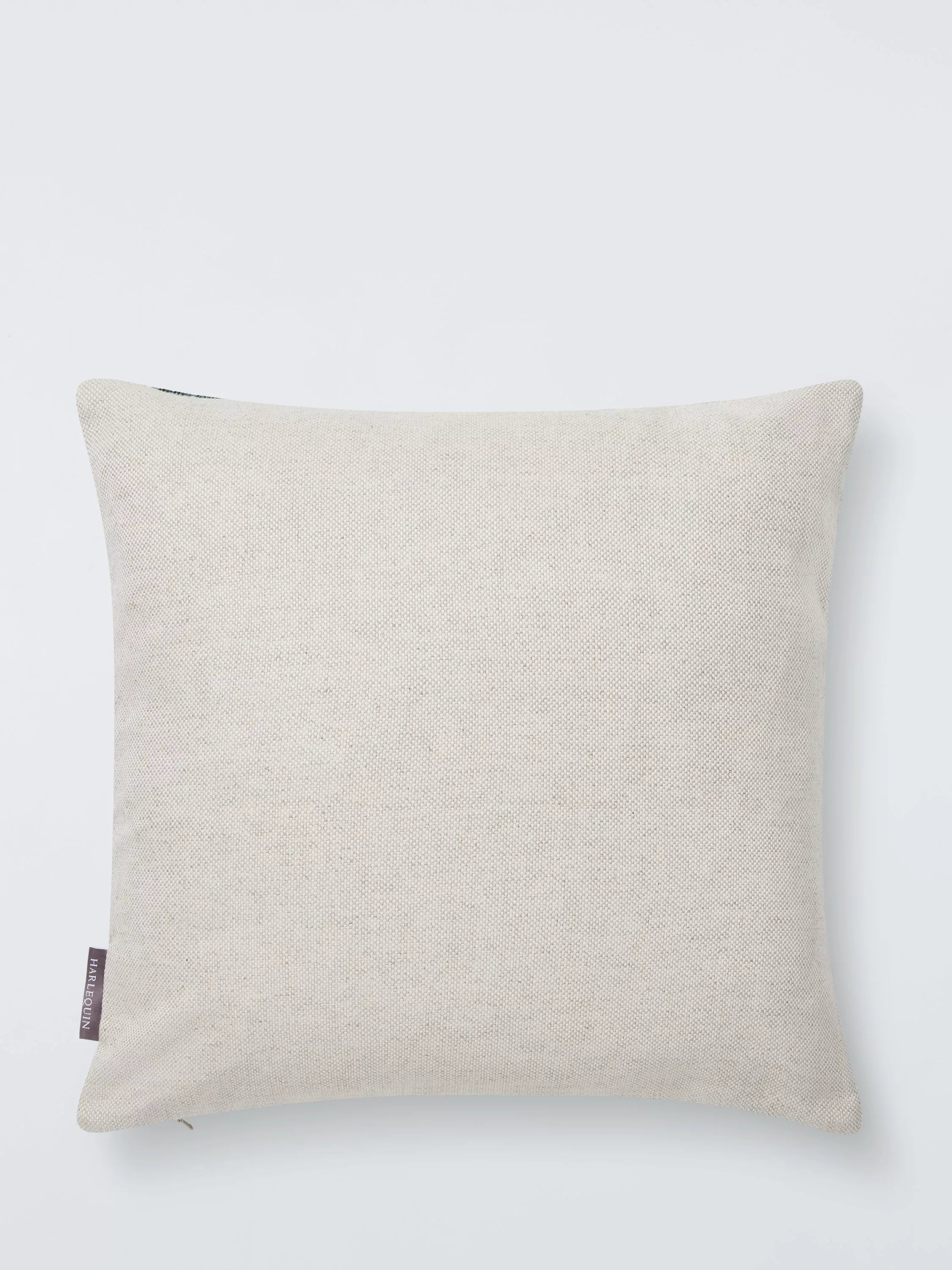 Harlequin Pine Green Zig-Zag cushion 43cm, imported from the UK