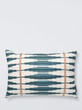 Harlequin abstract denim cushion 40x60cm, UK version