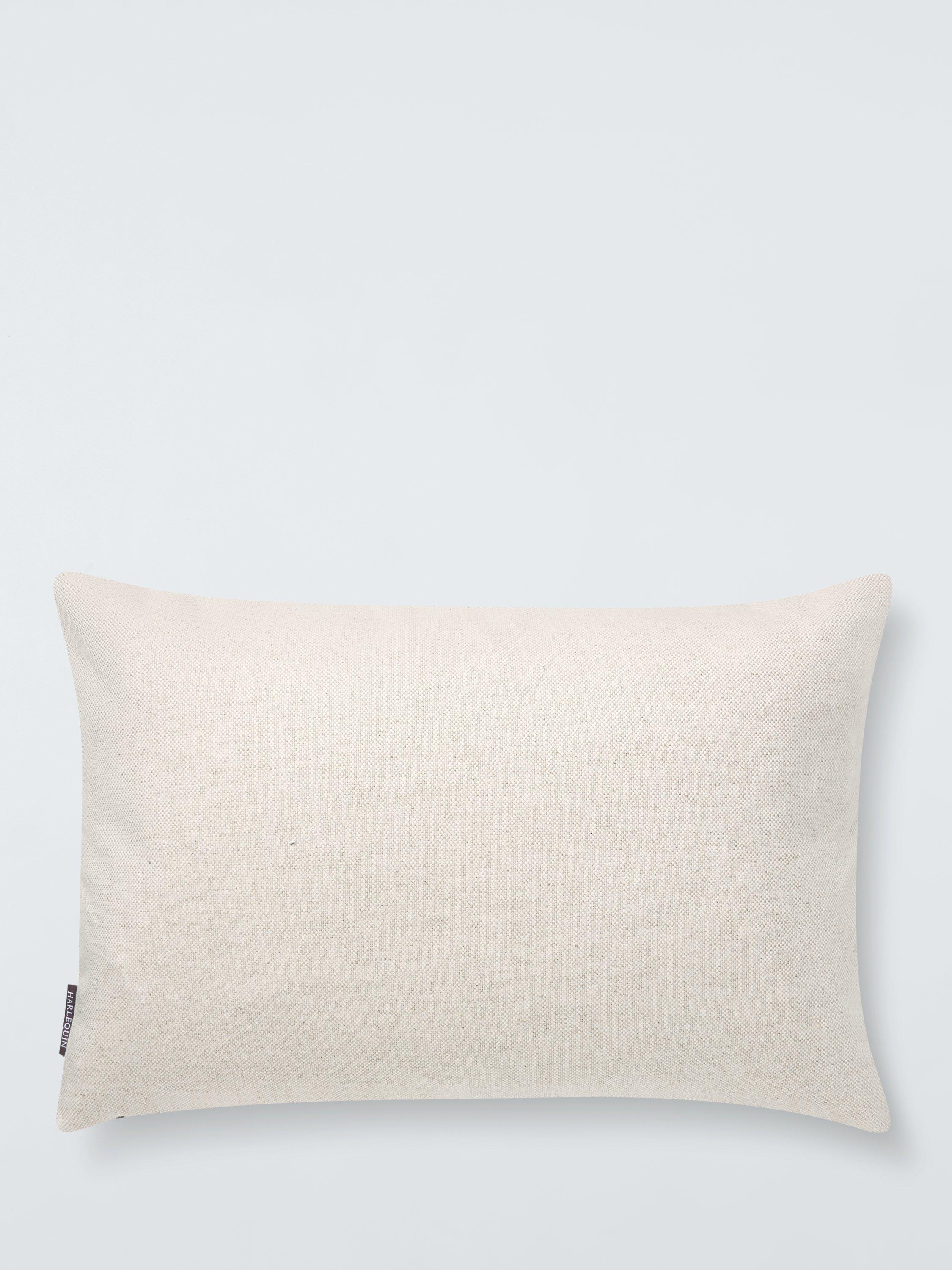 Harlequin abstract denim cushion 40x60cm, UK version