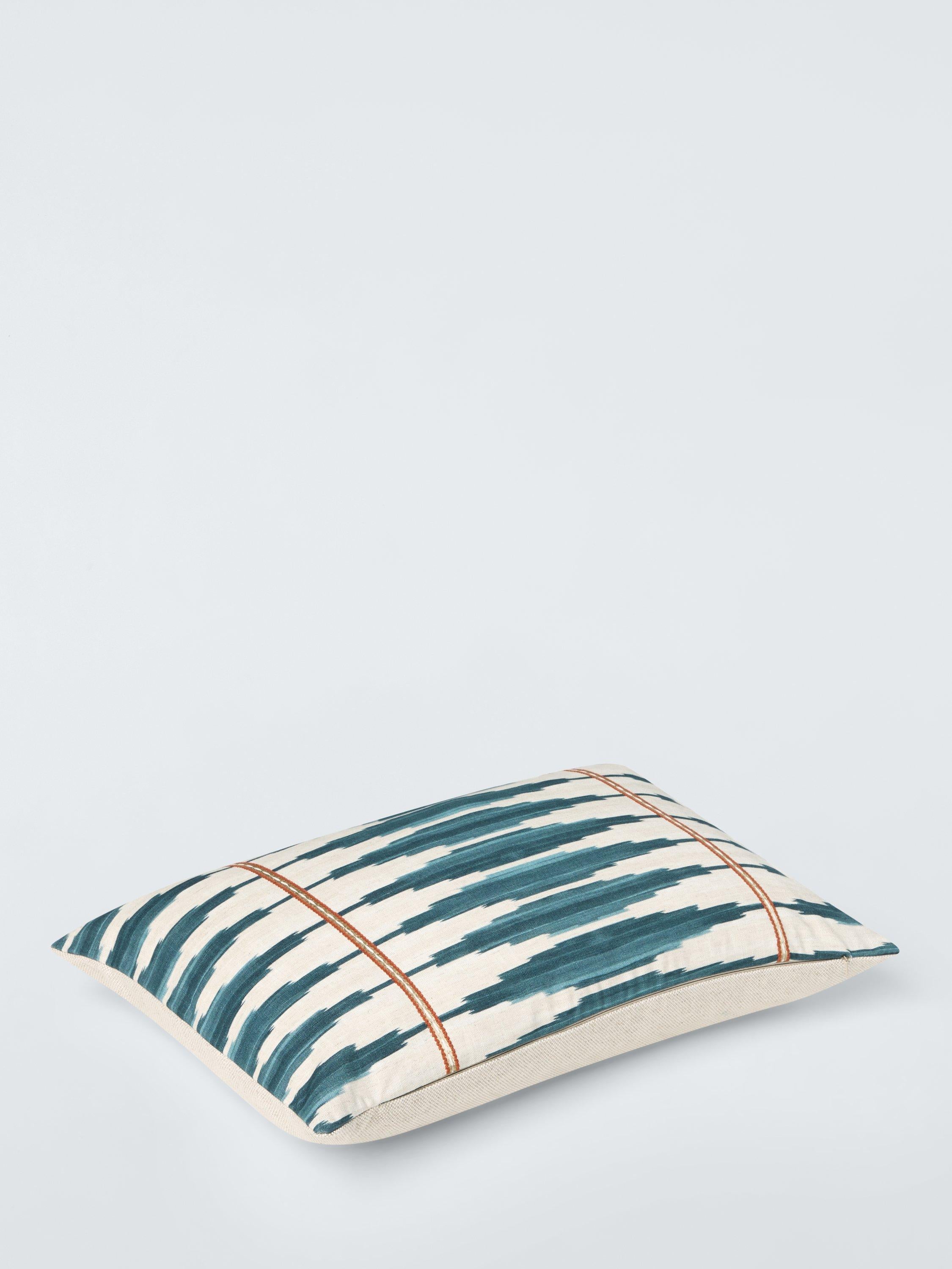 Harlequin abstract denim cushion 40x60cm, UK version