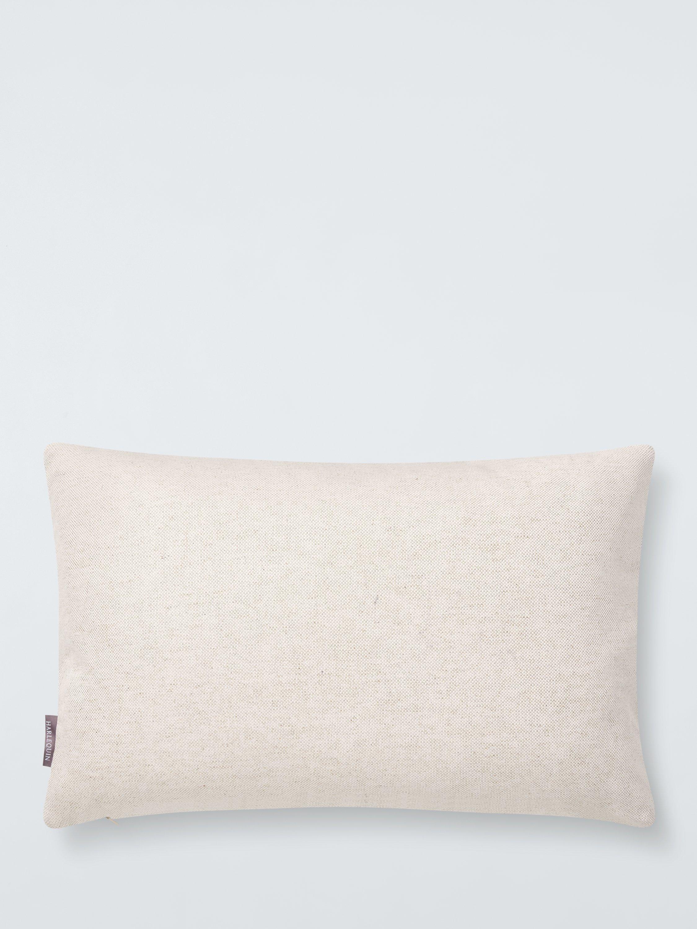 Harlequin navy velvet cushion with abstract design - British product