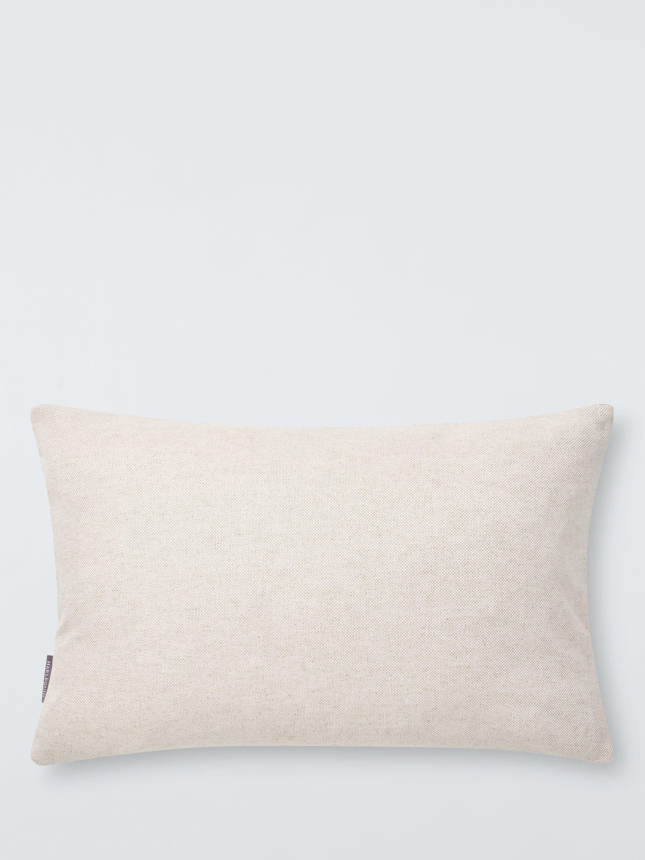 Harlequin Kiva textured cushion Moss 40x60cm, imported from the UK
