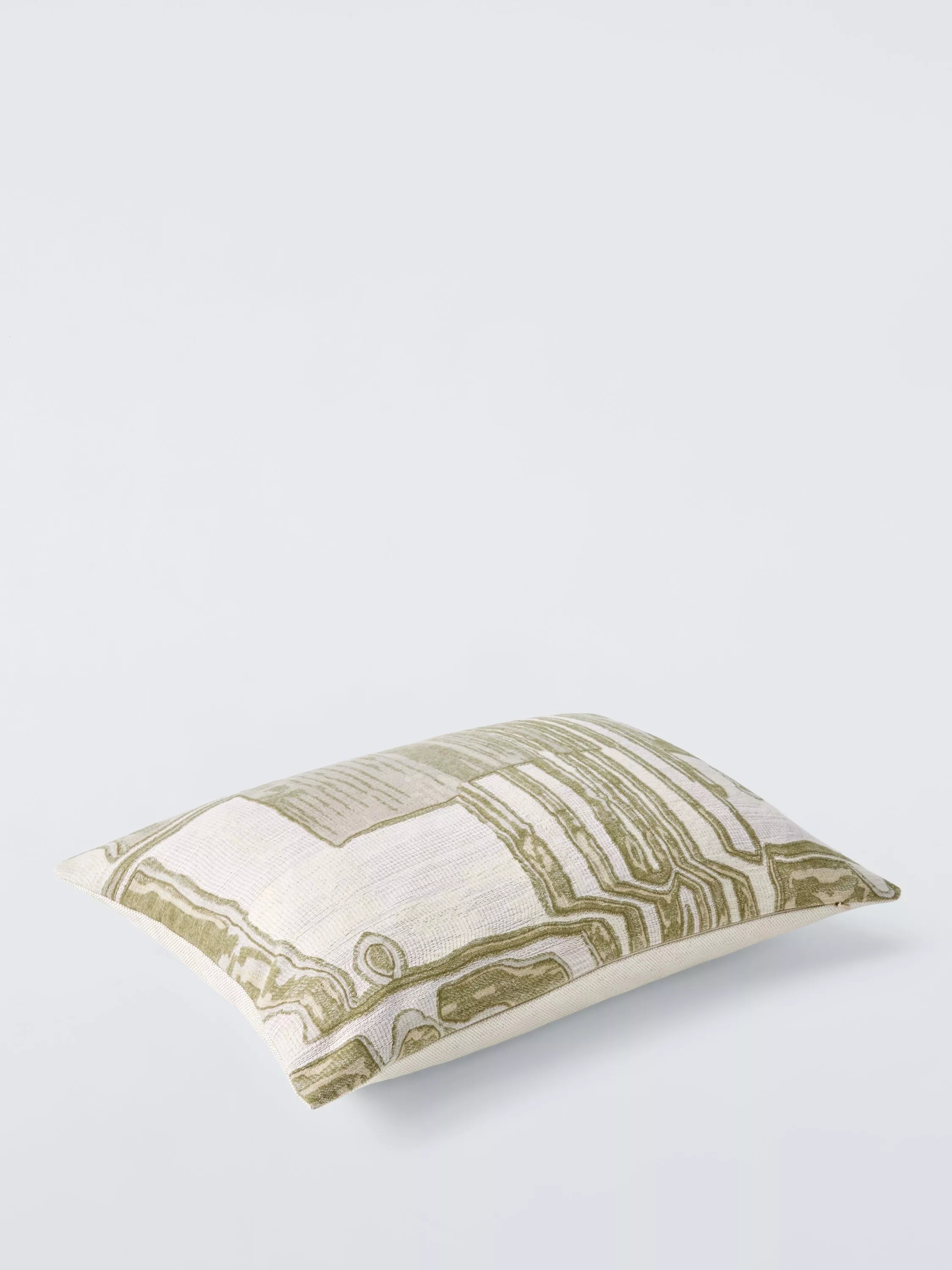 Harlequin Kiva textured cushion Moss 40x60cm, imported from the UK