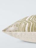 Harlequin Kiva textured cushion Moss 40x60cm, imported from the UK