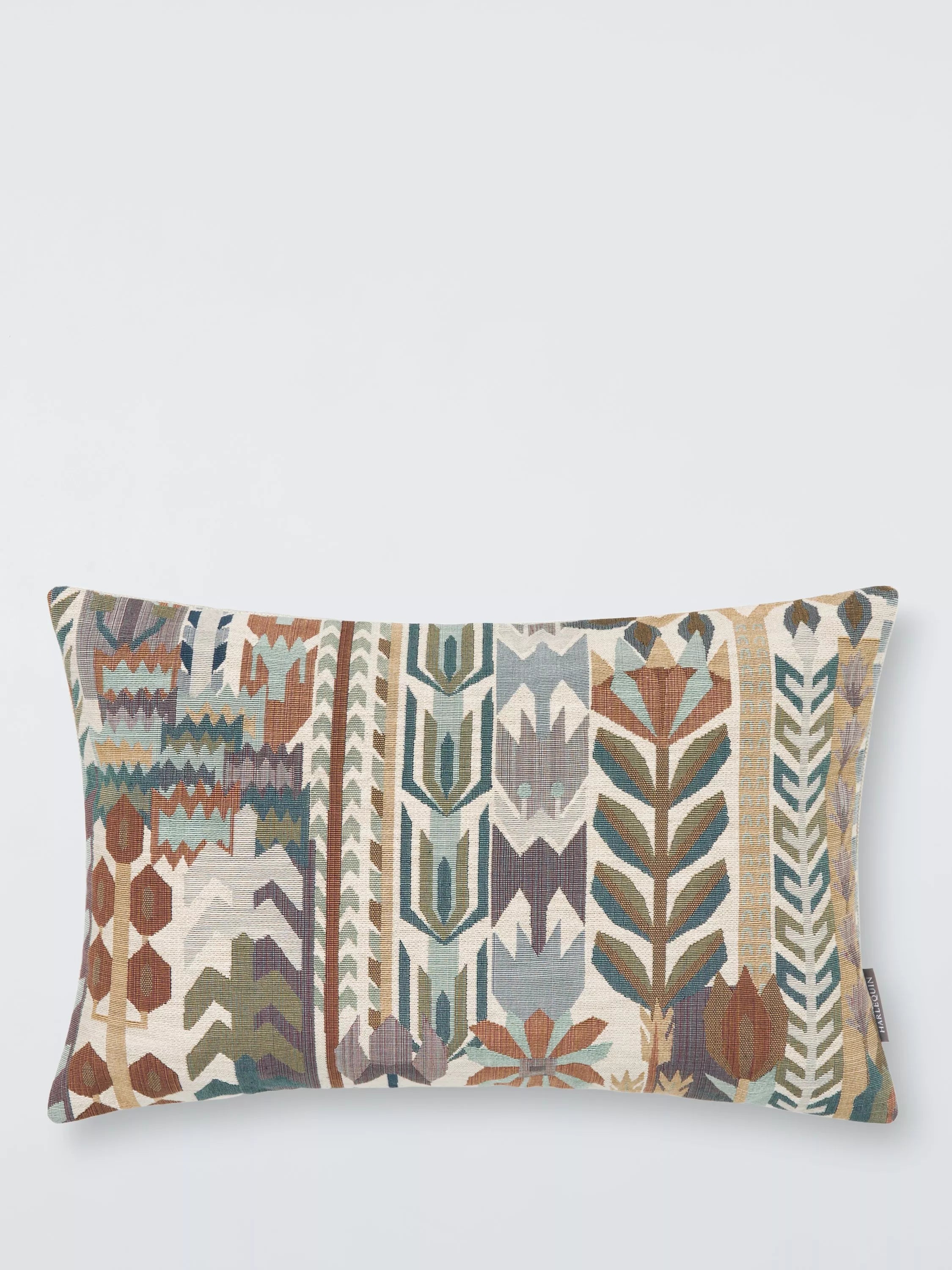 Harlequin Kuparr abstract cushion terracotta H40xW60cm (British brand)