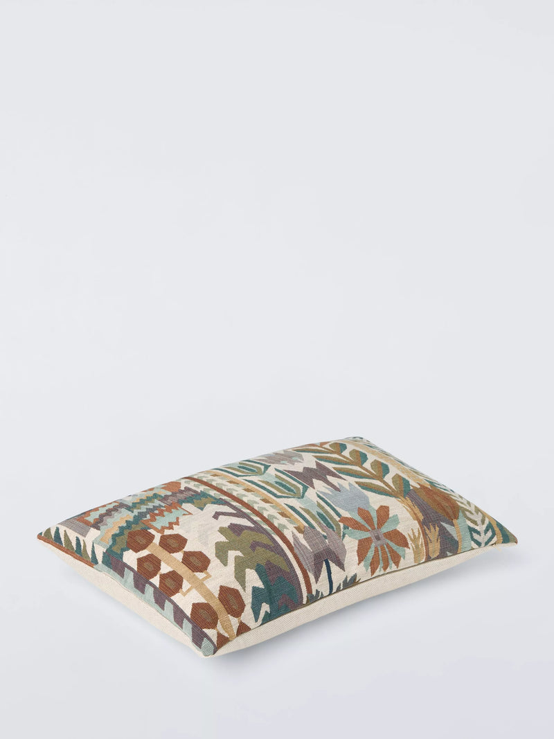 Harlequin Kuparr abstract cushion terracotta H40xW60cm (British brand)