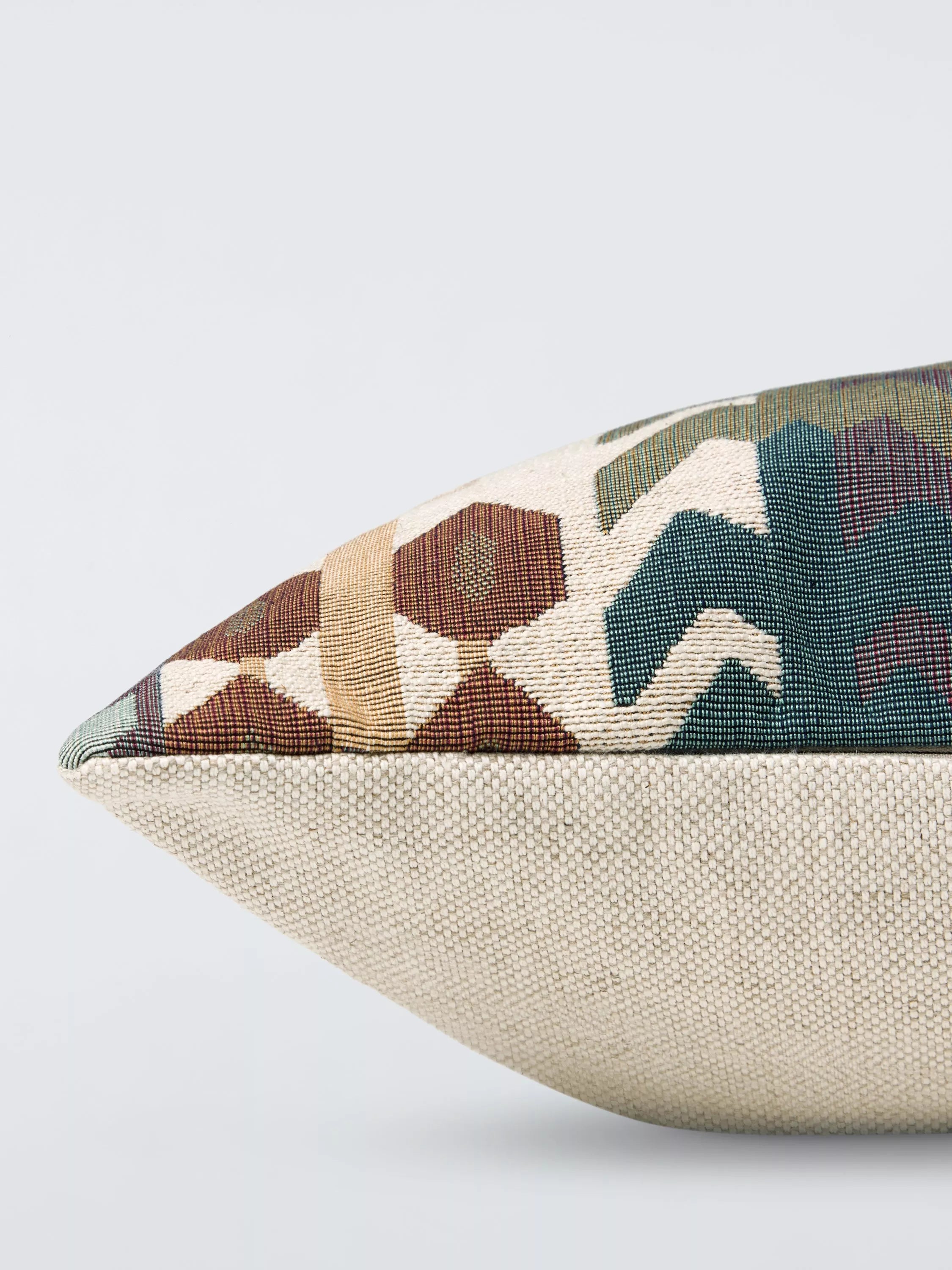 Harlequin Kuparr abstract cushion terracotta H40xW60cm (British brand)