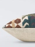 Harlequin Kuparr abstract cushion terracotta H40xW60cm (British brand)
