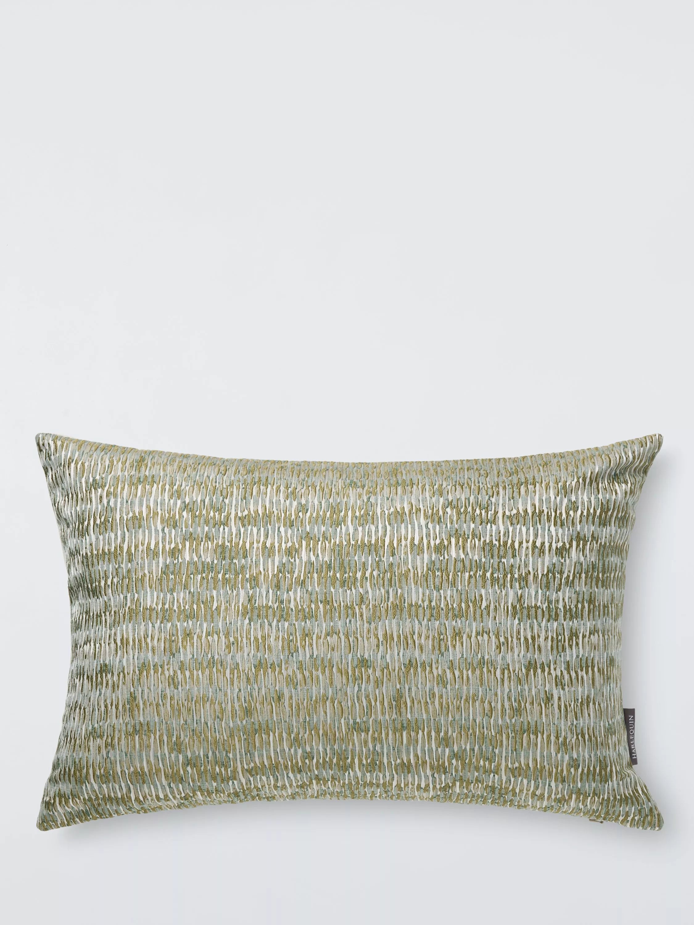 Harlequin Silt Textured Cushion Olivine 40x60cm, UK version