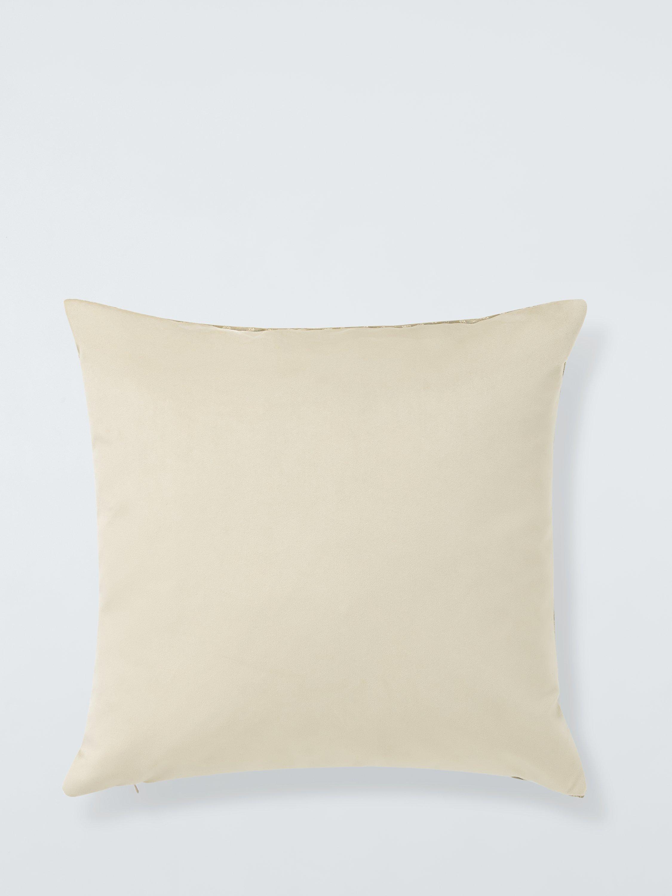 John Lewis x LABRUM scatter cushion khaki green 50x50cm, imported from the UK