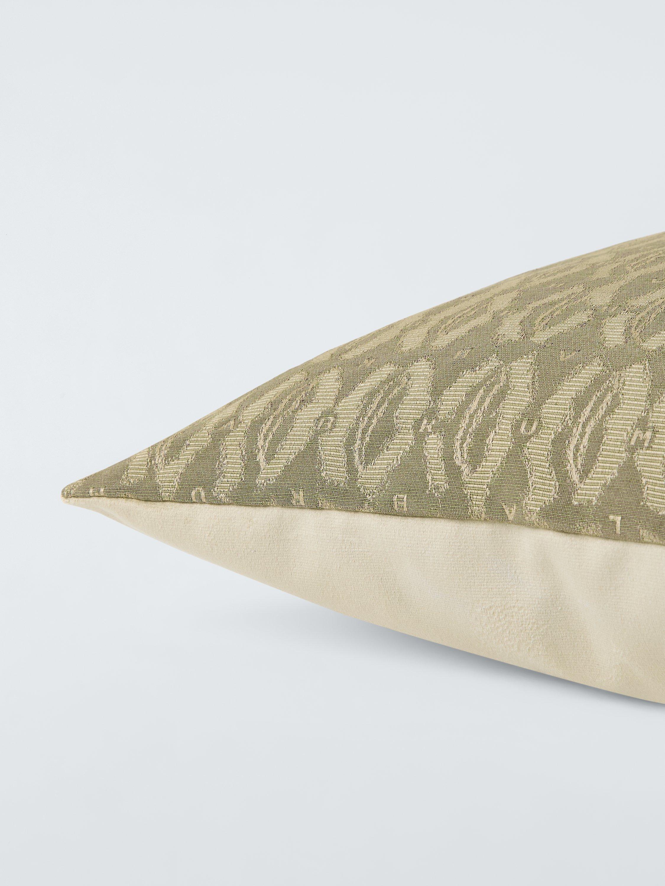 John Lewis x LABRUM scatter cushion khaki green 50x50cm, imported from the UK