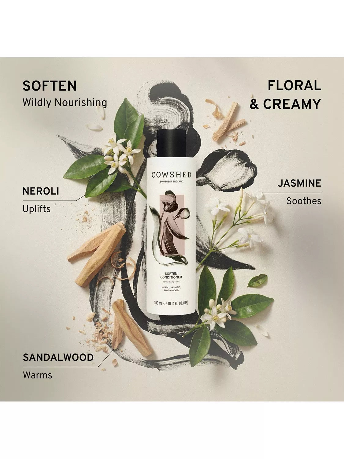Cowshed Soften conditioner 300ml, UK version