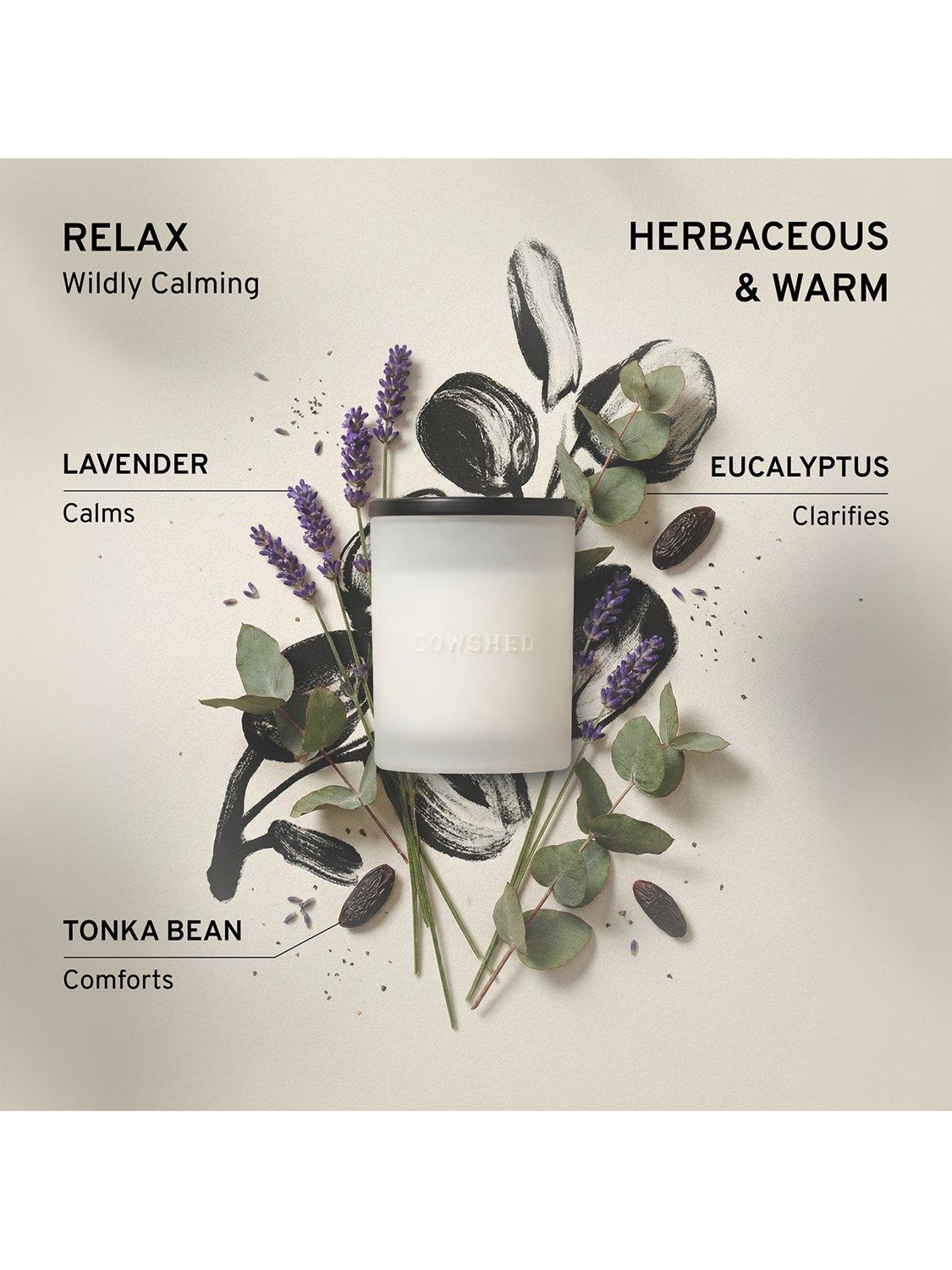Cowshed Relax scented candle 200g, (British brand)