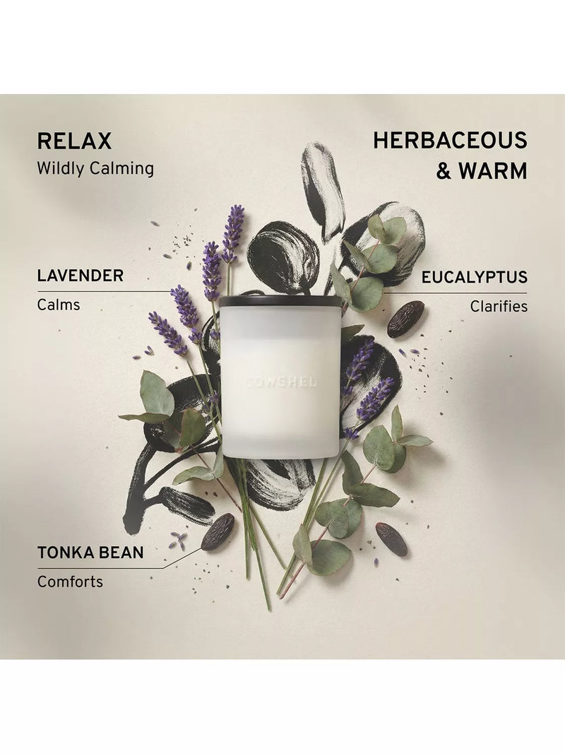 Cowshed Relax scented candle 200g, (British brand)