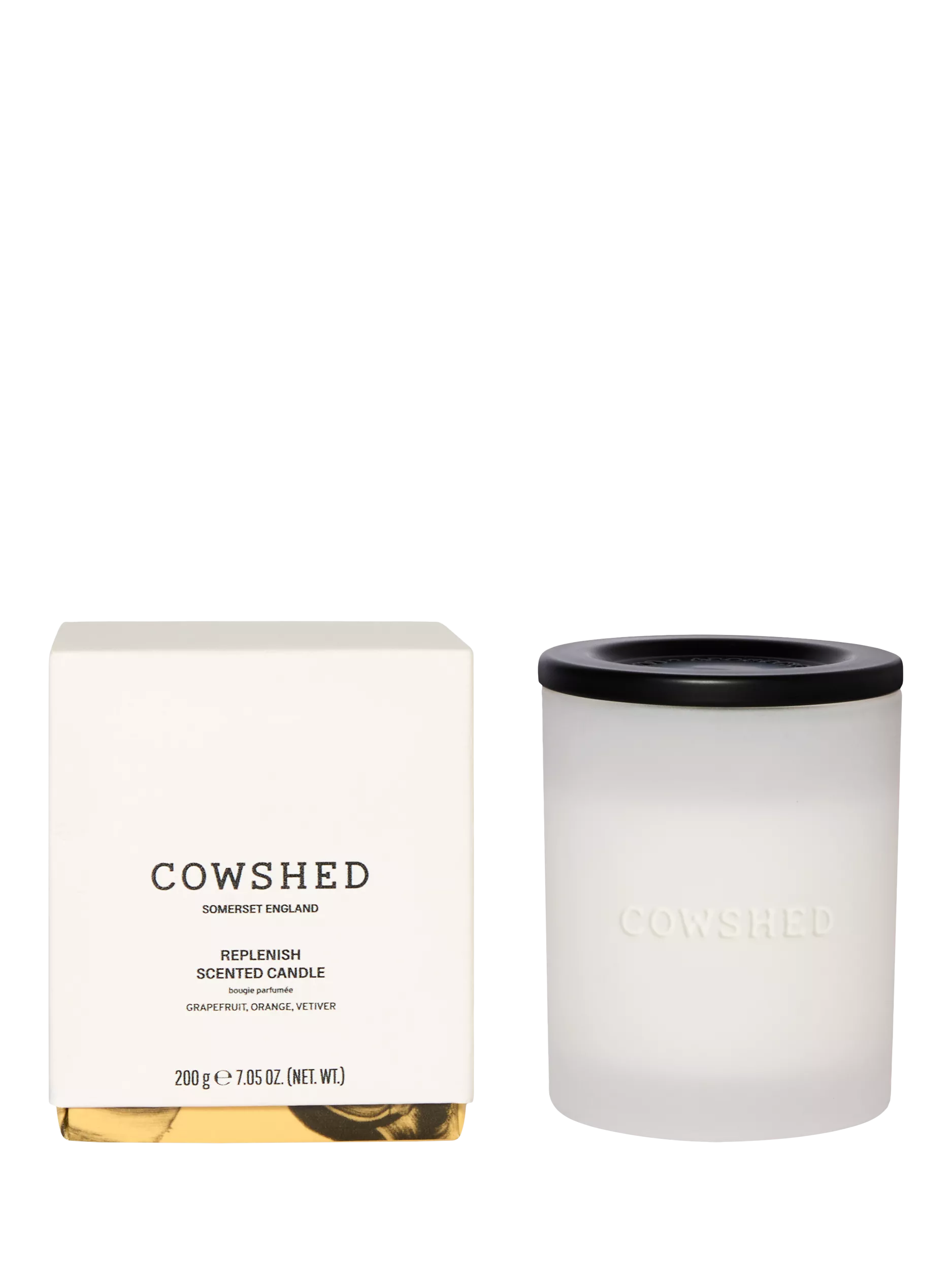 Cowshed Replenish scented candle 200g, imported from the UK