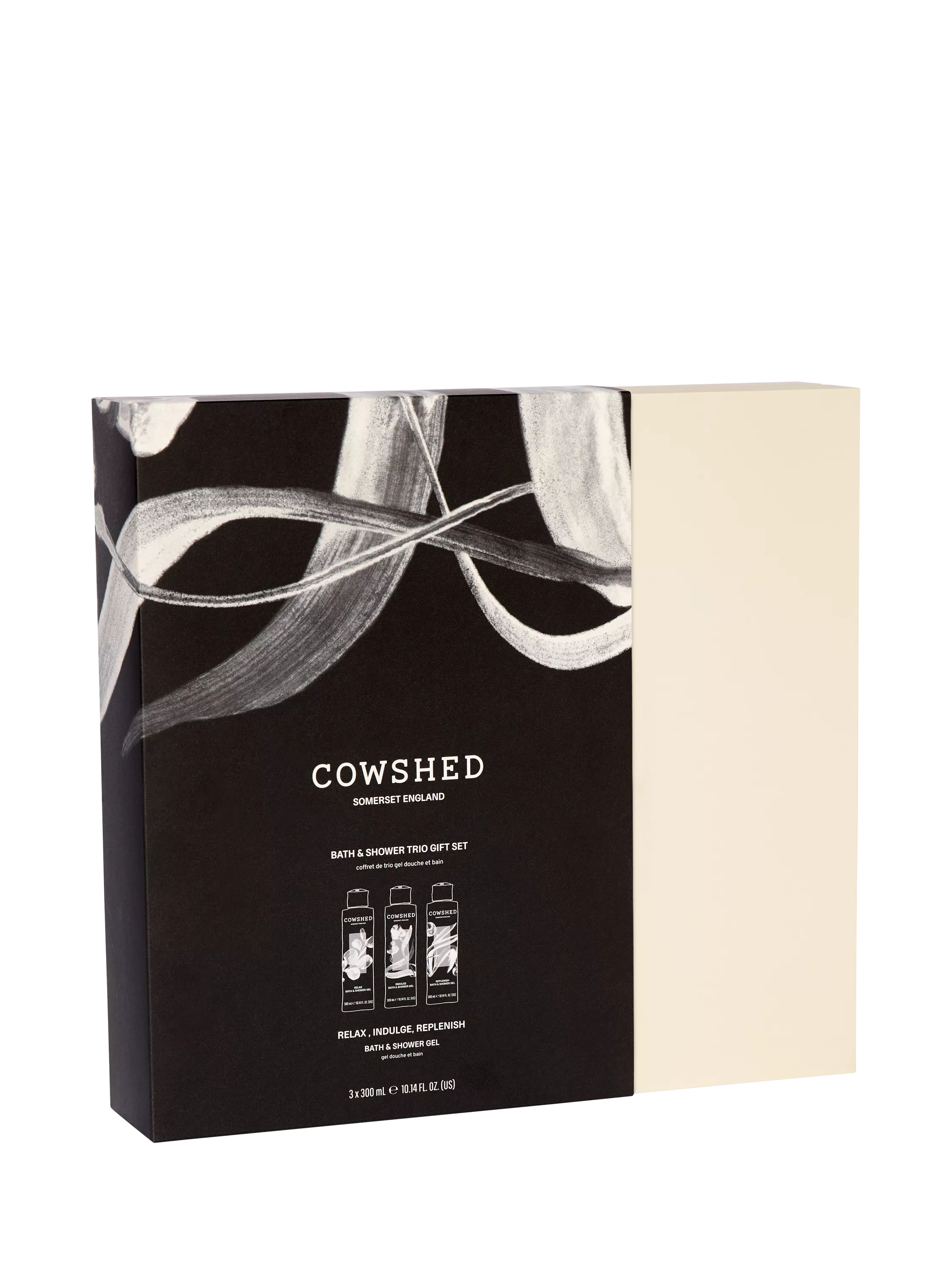 Cowshed bath shower gel trio gift set 3x300ml - British product