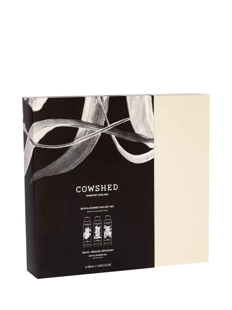 Cowshed bath shower gel trio gift set 3x300ml - British product