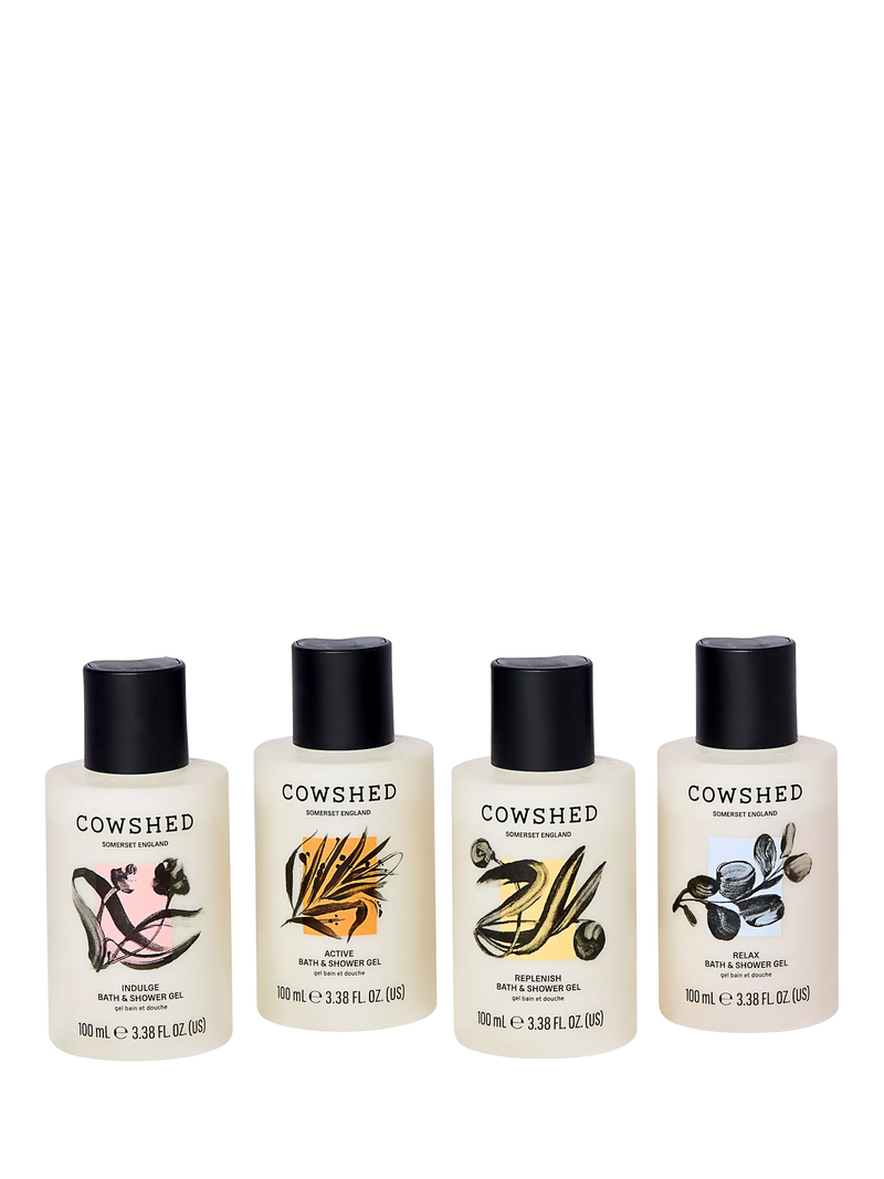 Cowshed Discovery Collection bodycare gift set 4 x 100ml - British product