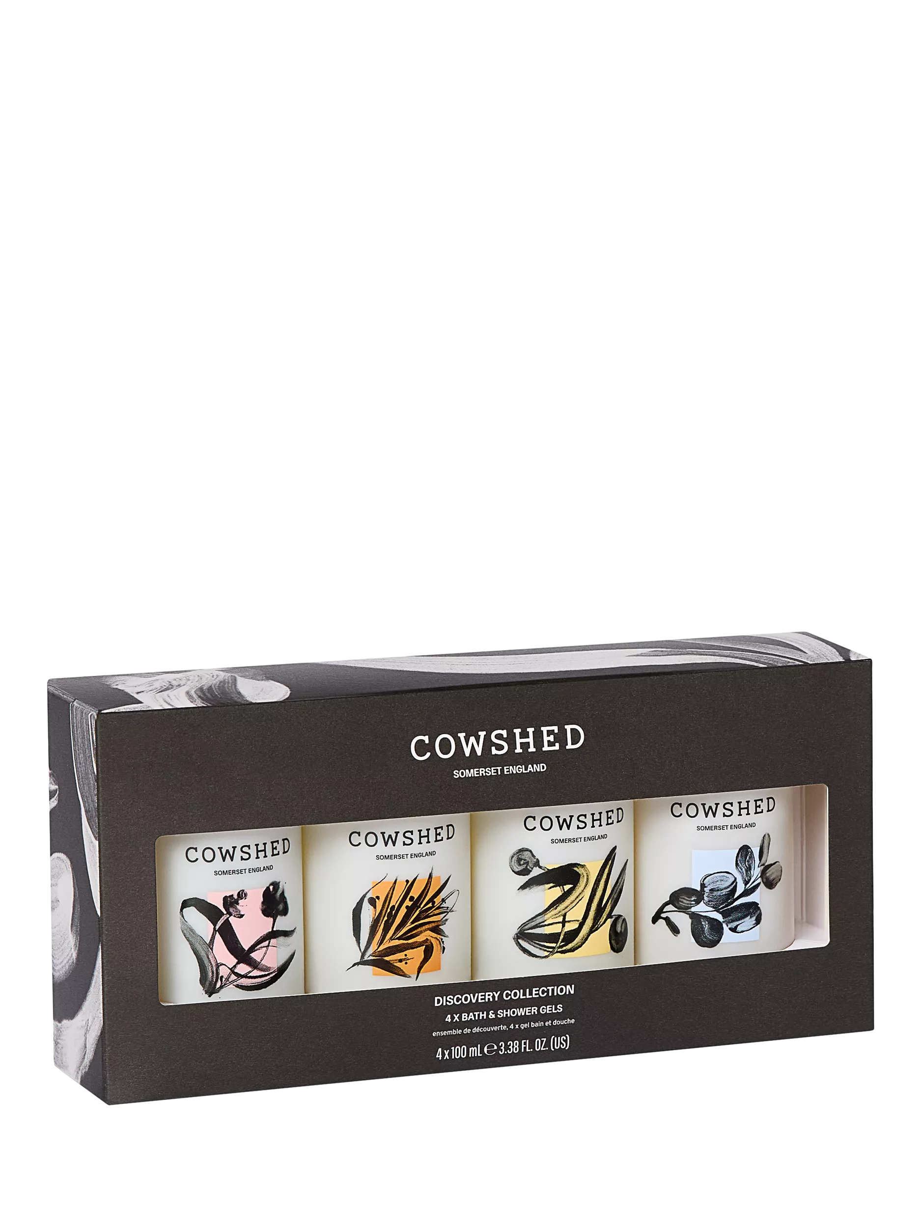 Cowshed Discovery Collection bodycare gift set 4 x 100ml - British product