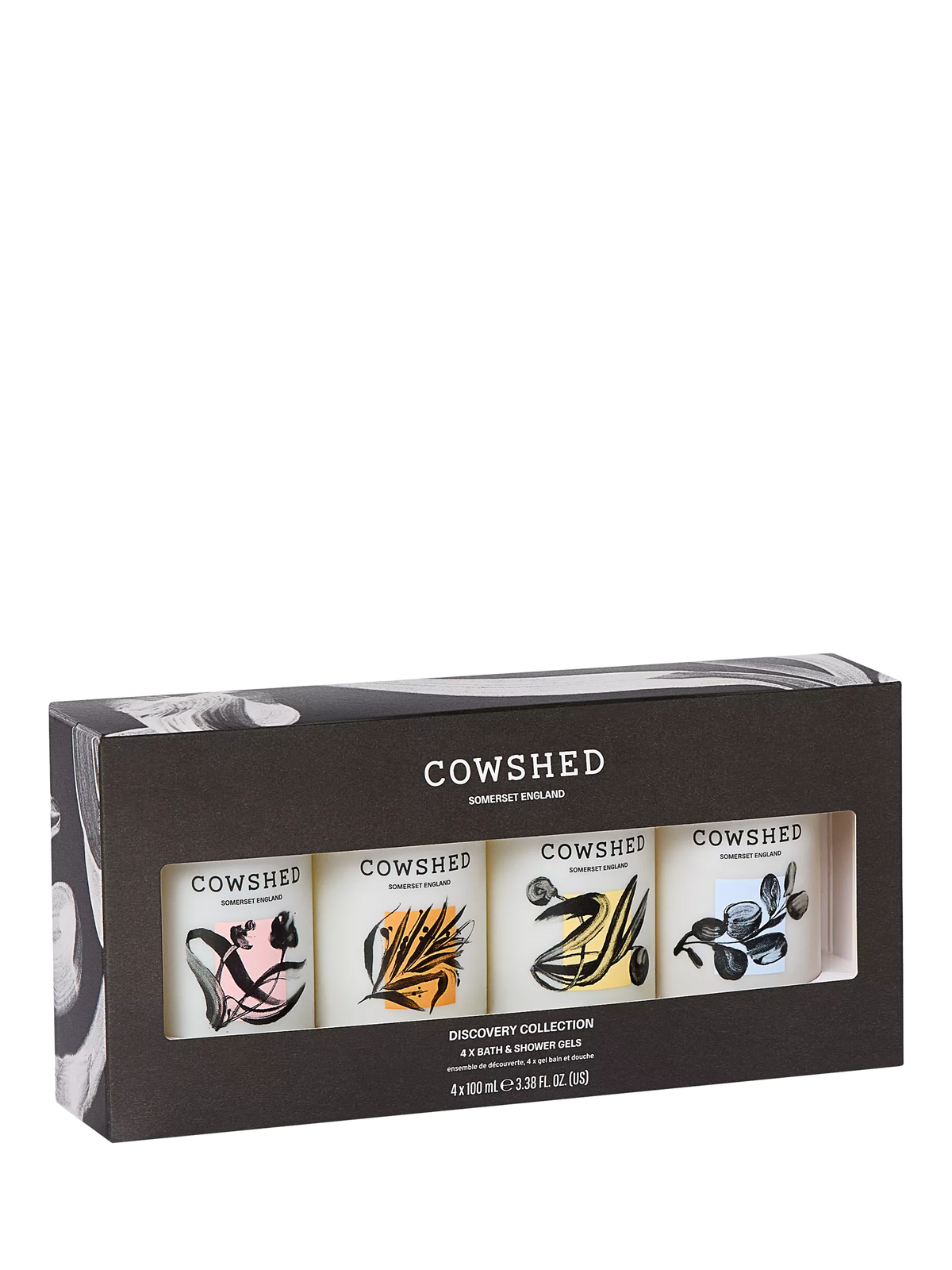 Cowshed Discovery Collection bodycare gift set 4 x 100ml - British product