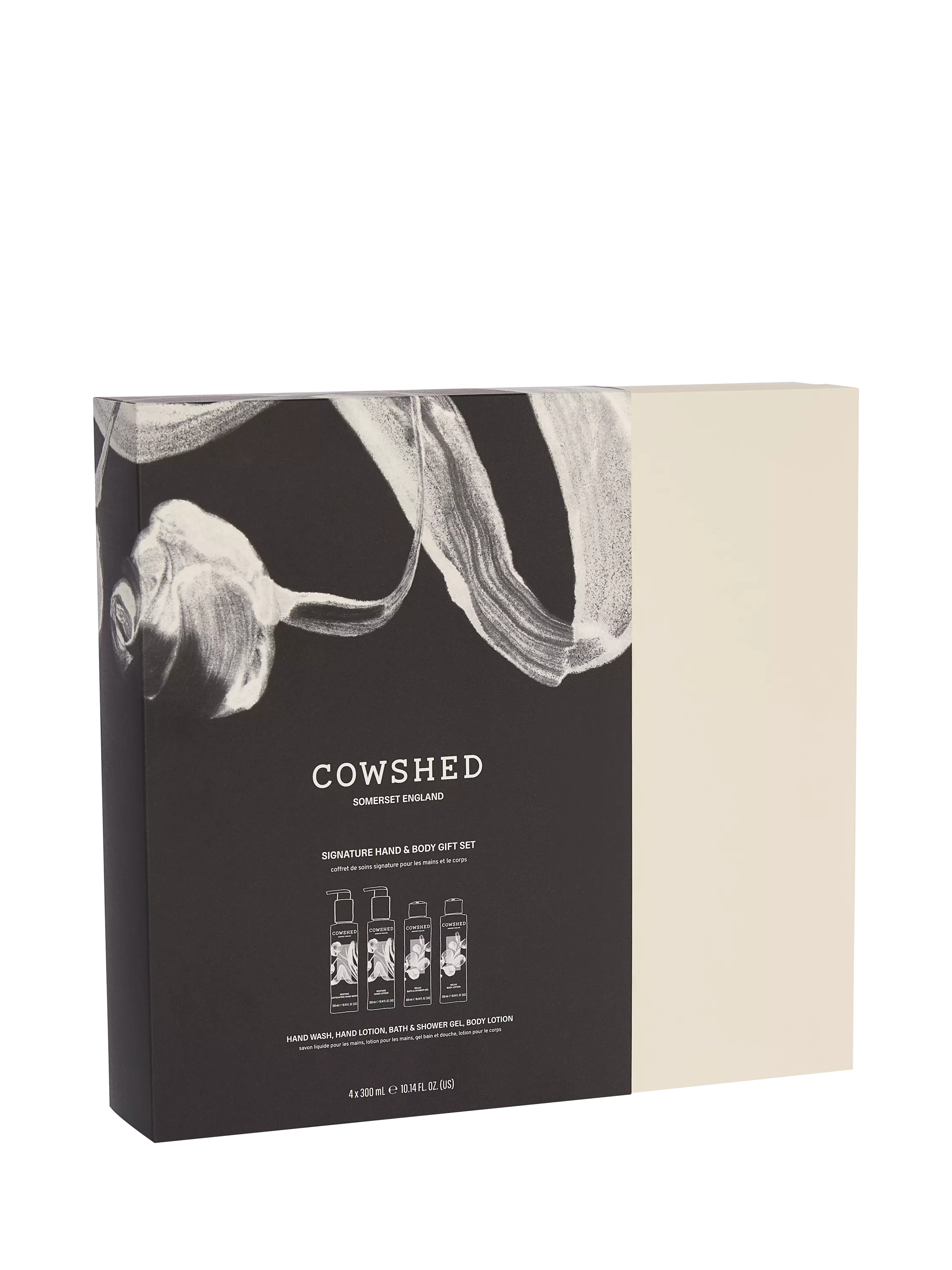 Cowshed Hand & Body Quad gift set 4x300ml, UK version