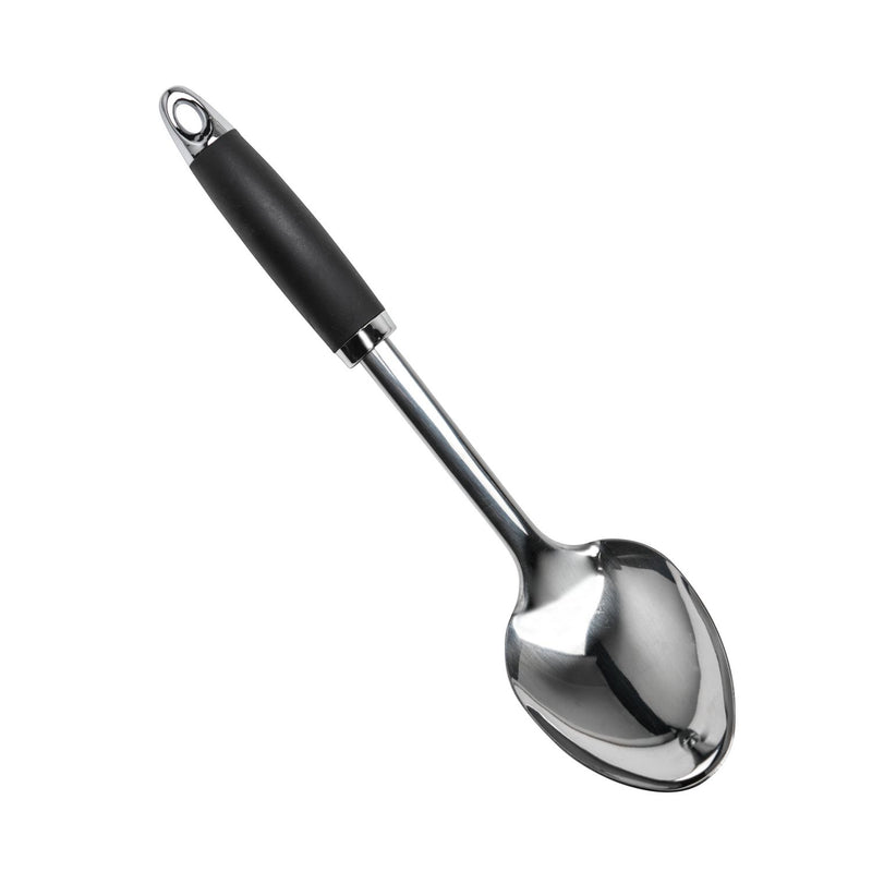Argos Home Black 9 Piece Stainless Steel Utensil Set - British product