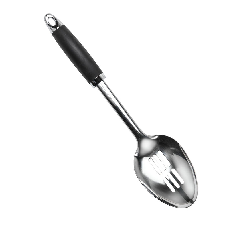 Argos Home Black 9 Piece Stainless Steel Utensil Set - British product