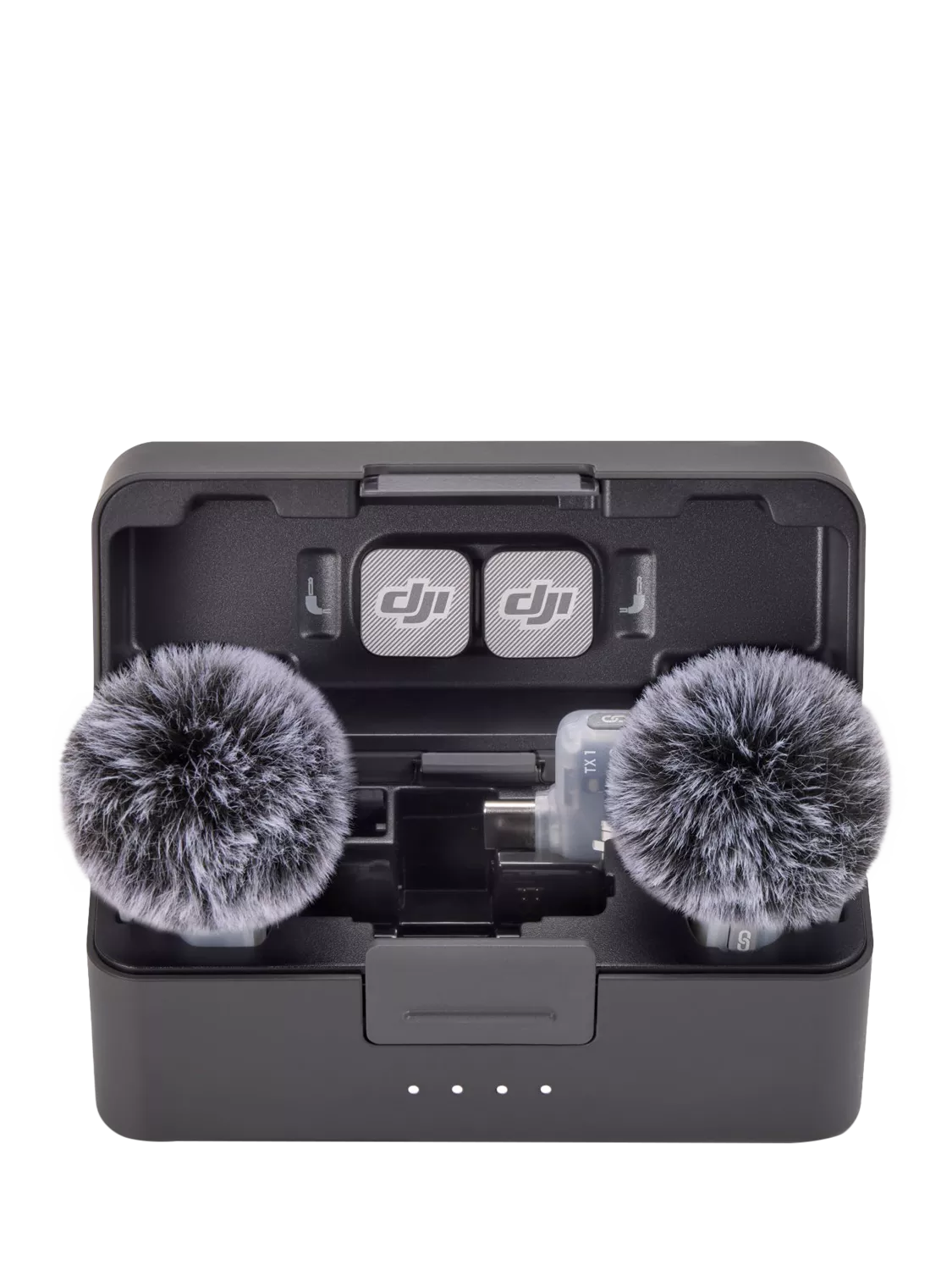 DJI Mic Mini 2 wireless microphone with two transmitters and mobile receiver, imported from the UK