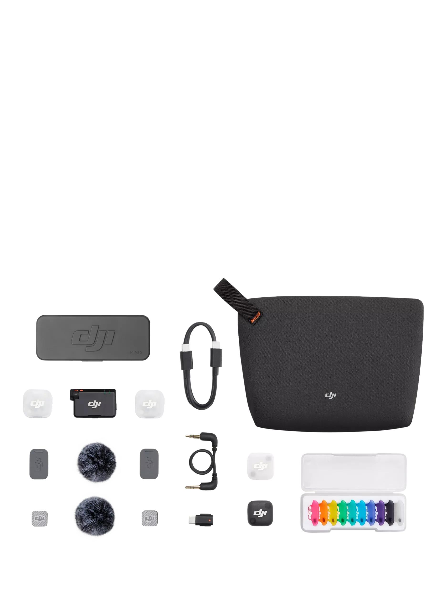 DJI Mic Mini 2 wireless microphone with charging case (British brand)