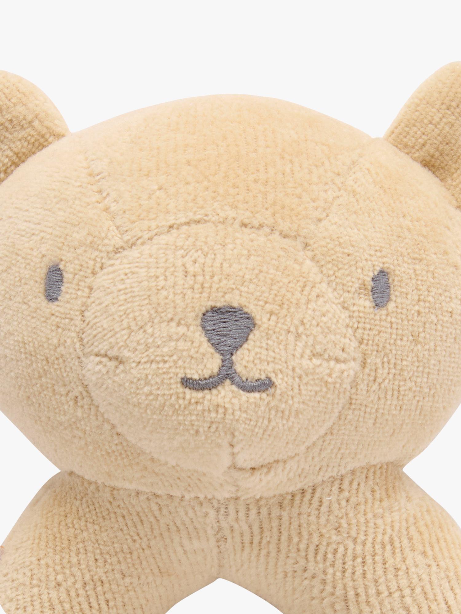 Purebaby rattle toy Wheat Bear 12cm - British product