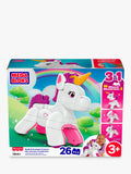 Mega Bloks Build & Enchant Unicorn 3-in-1 construction set 26 pieces (British brand)