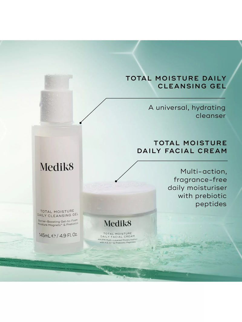 Medik8 Total Moisture cleansing gel 145ml (British brand)