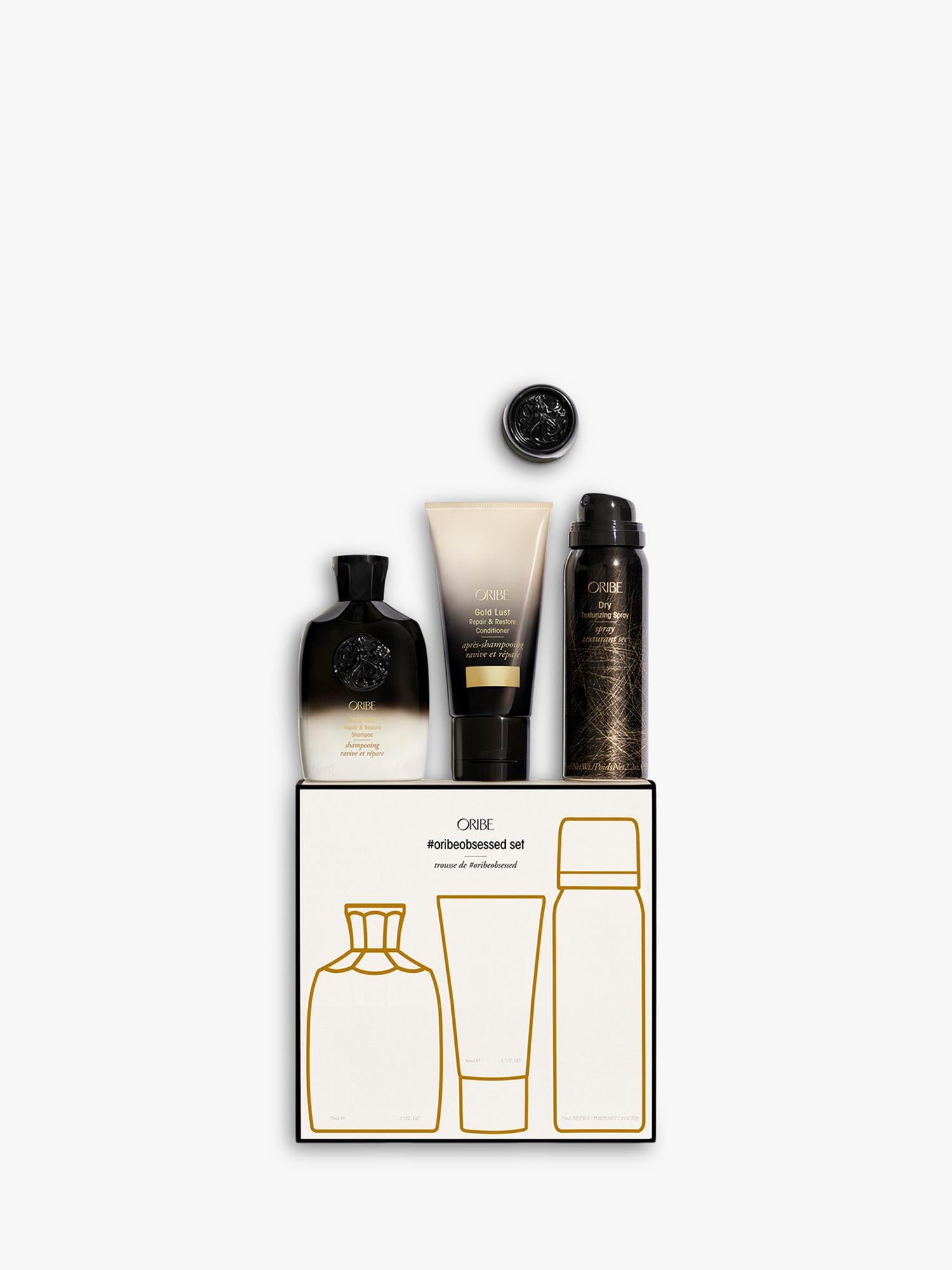 Oribe discovery haircare gift set travel sizes (British brand)