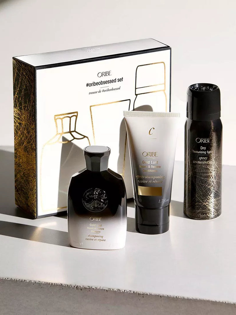 Oribe discovery haircare gift set travel sizes (British brand)