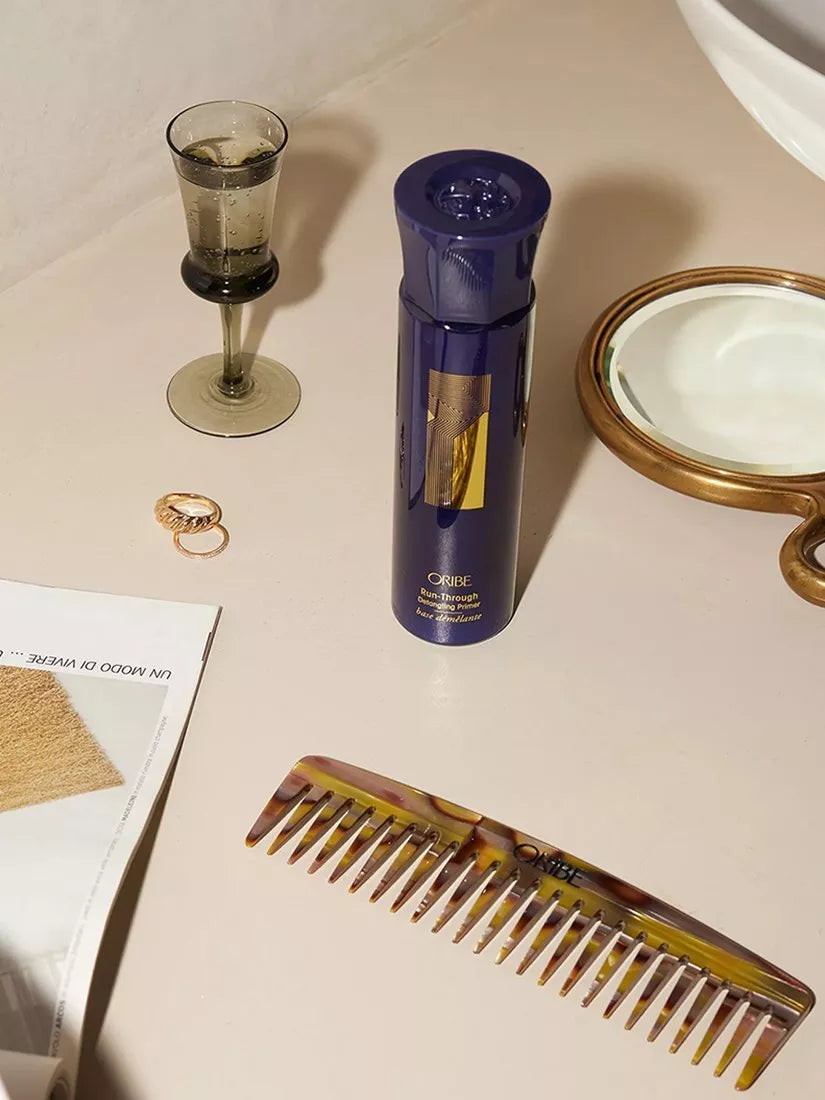 Oribe wide tooth hair comb, imported from the UK