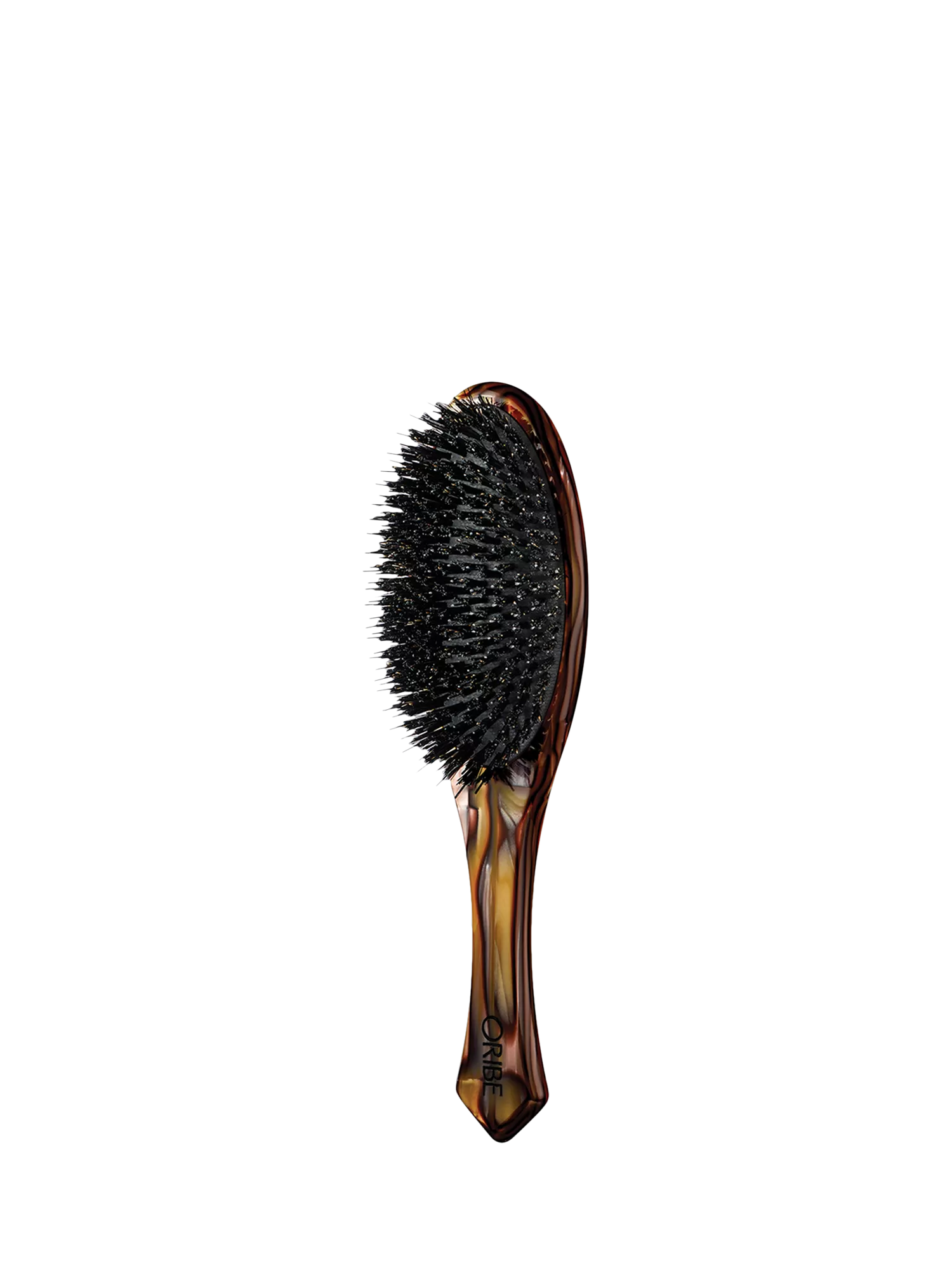 Oribe flat hair brush with Italian resin handle, imported from the UK