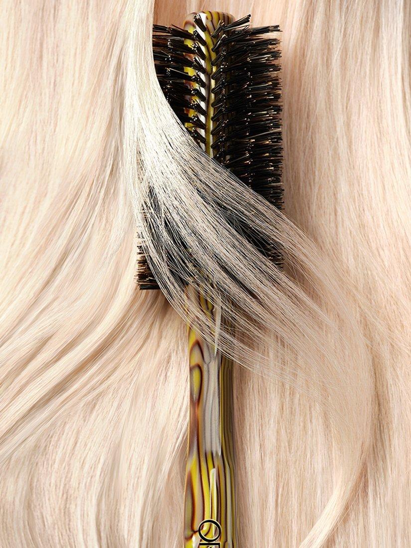 Oribe medium round hair brush Italian resin 59mm (British brand)
