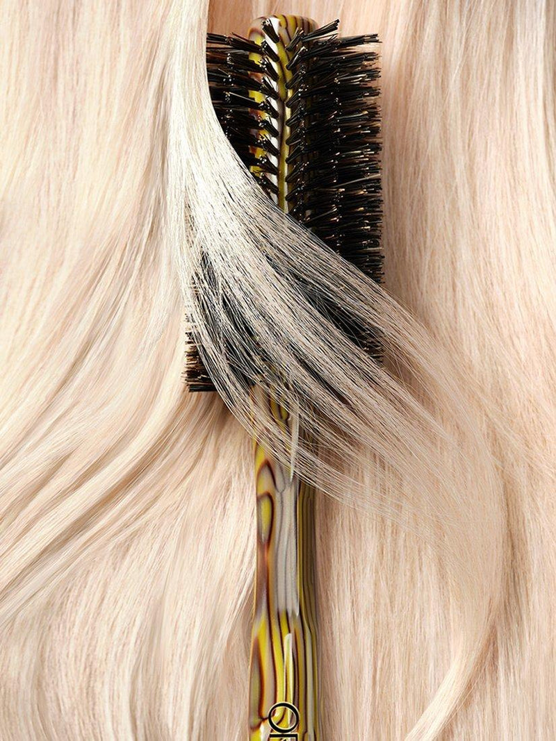 Oribe medium round hair brush Italian resin 59mm (British brand)