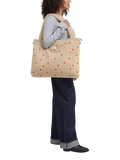 Studio Noos Hearts Boucle changing bag ecru, imported from the UK