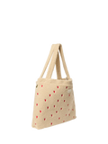 Studio Noos Hearts Boucle changing bag ecru, imported from the UK