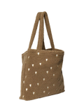 Studio Noos Teddy Collection boucle tote bag brown - British product