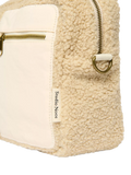 Studio Noos Teddy Collection boucle stroller organiser ecru - British product