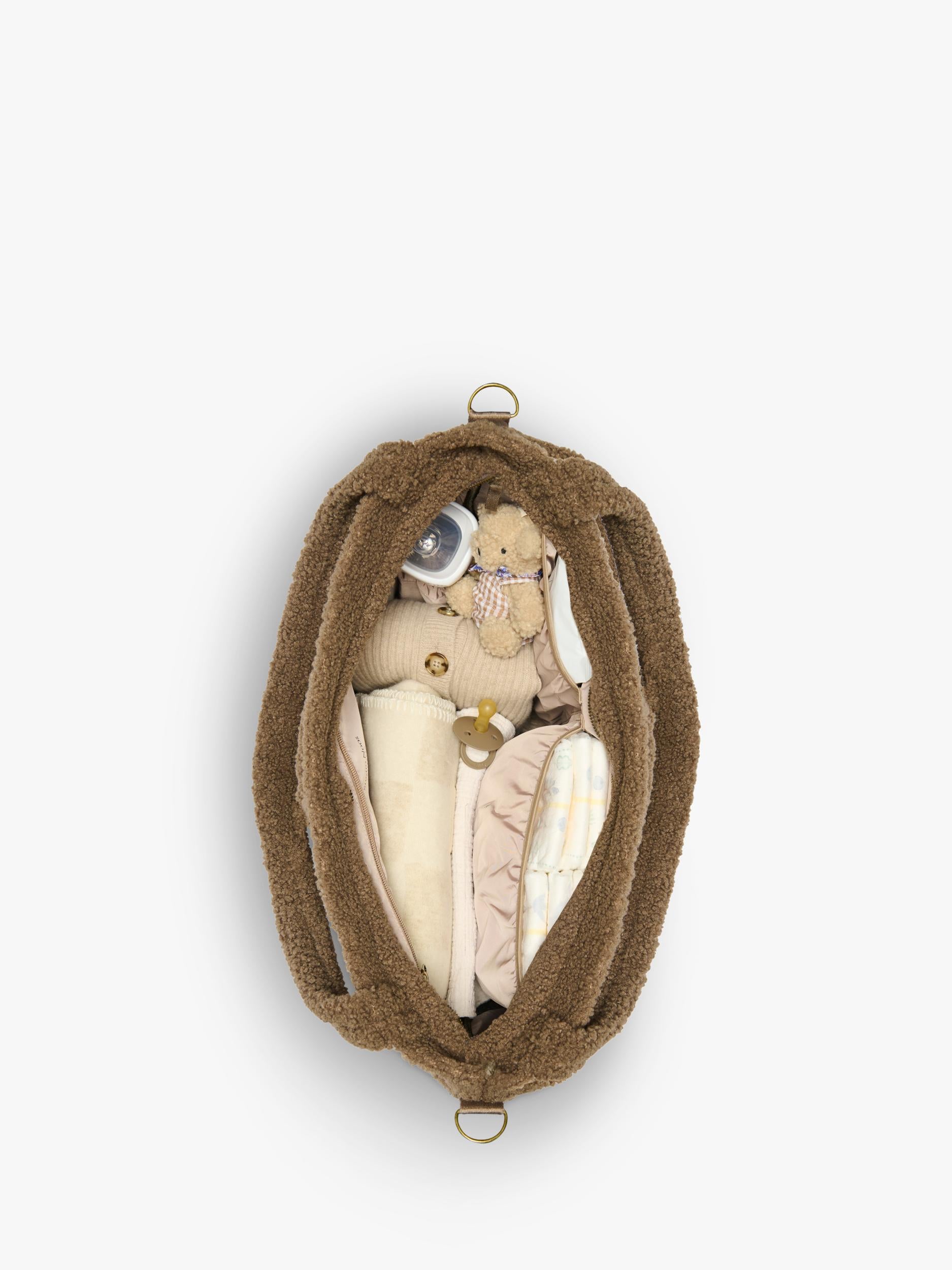 Studio Noos Teddy Collection changing bag Teddy Brown, UK version