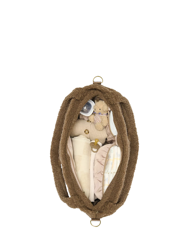 Studio Noos Teddy Collection changing bag Teddy Brown, UK version