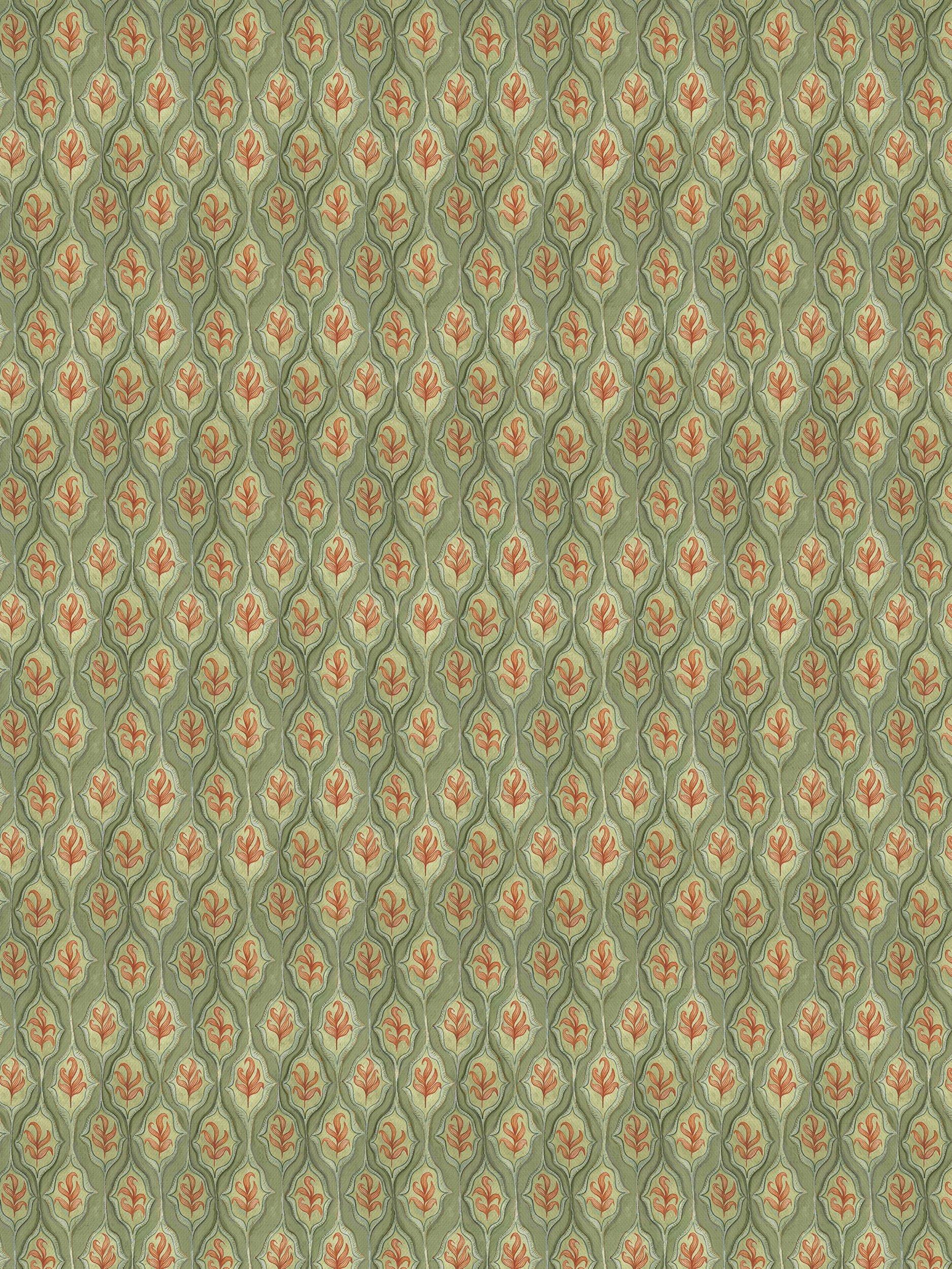 Voyage Zephyr cotton-linen furnishing fabric floral pattern 140cm (British brand)