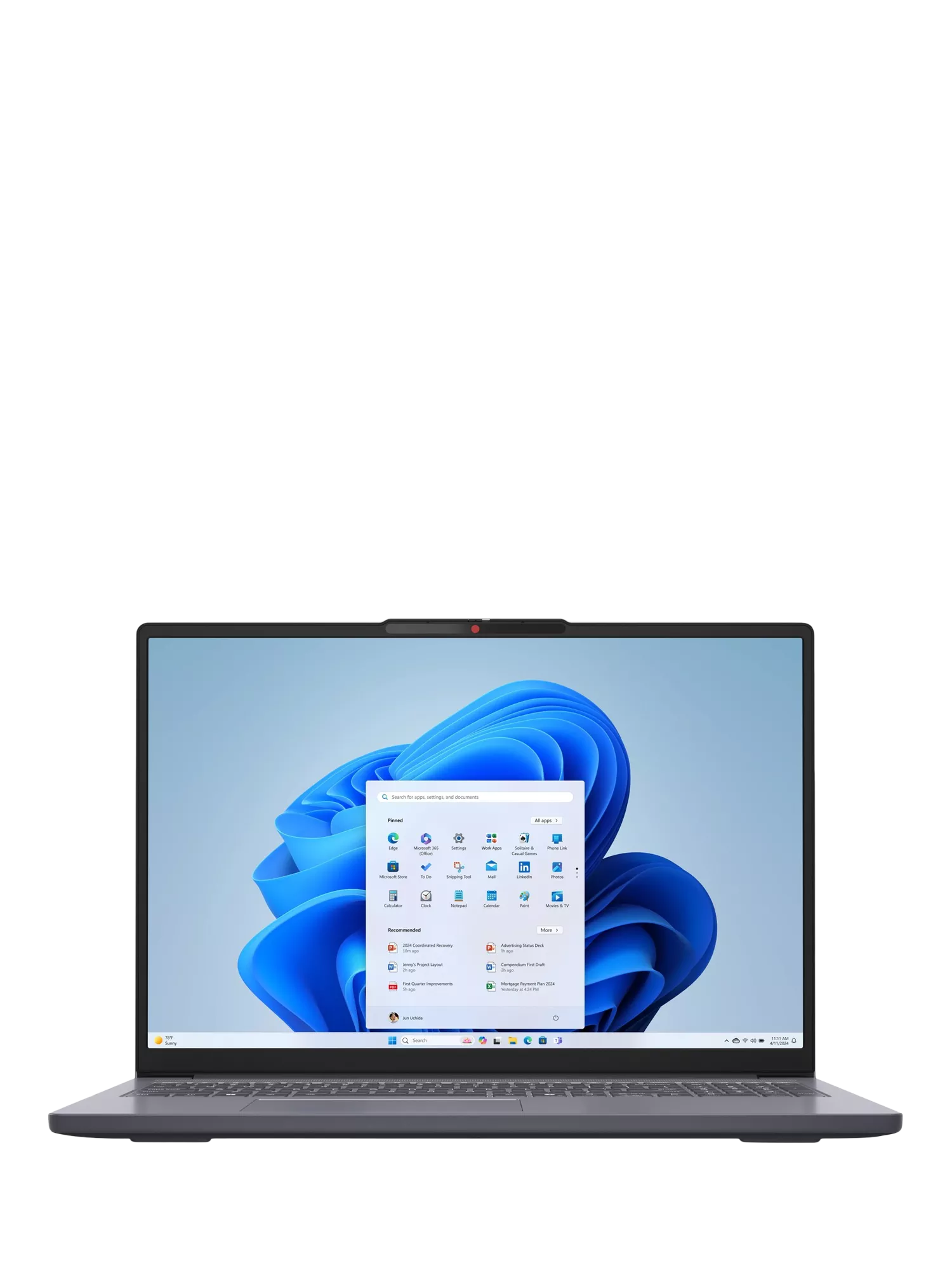 Lenovo IdeaPad Slim 3 laptop AMD Ryzen 7 16-inch Luna Grey (British brand)