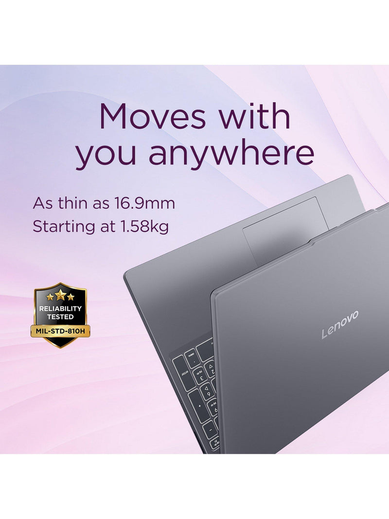 Lenovo IdeaPad Slim 3 laptop AMD Ryzen 7 16-inch Luna Grey (British brand)