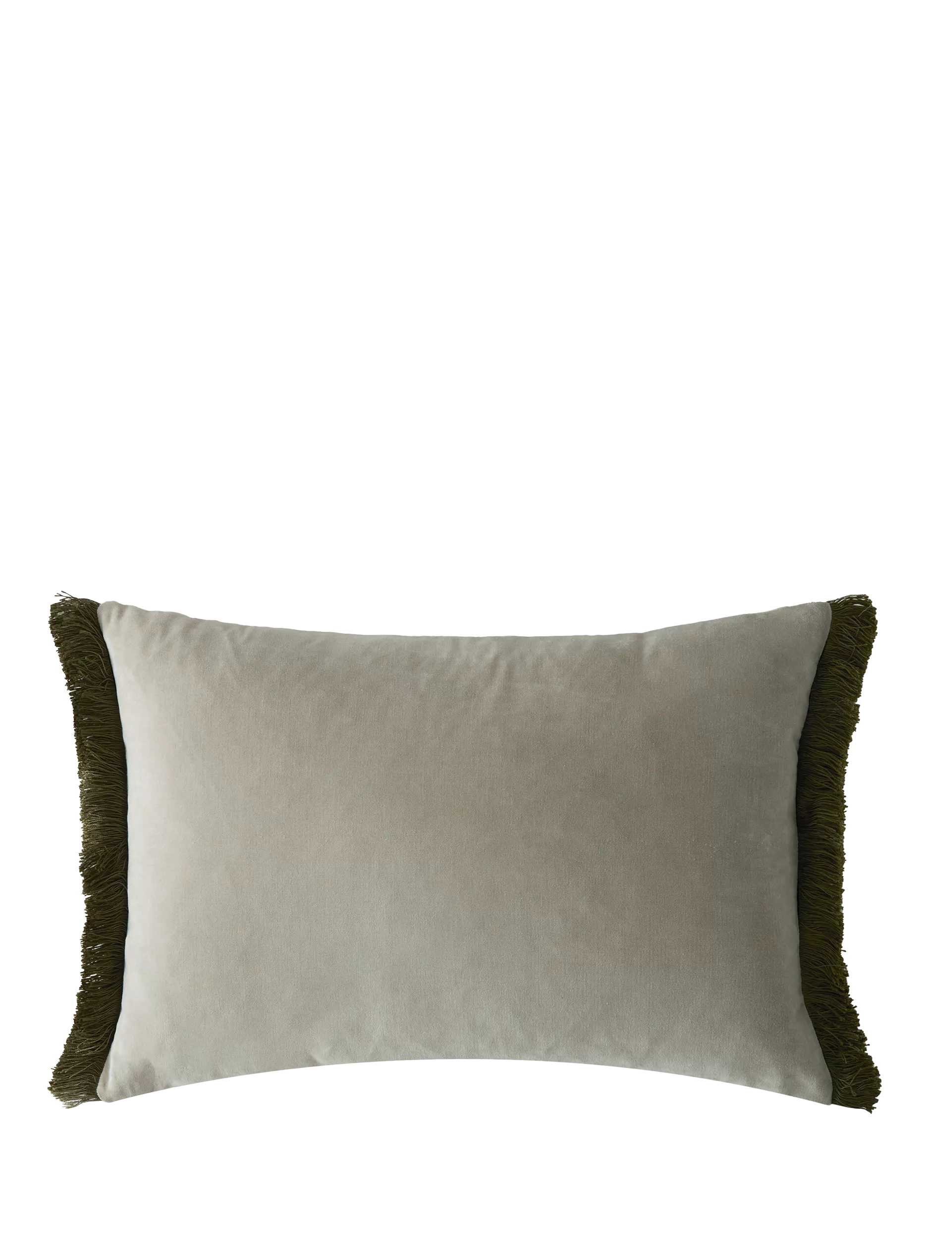 William Morris At Home marigold rectangular cushion olive, imported from the UK