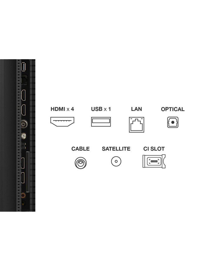TCL 50C6K QLED Mini LED 4K smart TV 50 inch - British product