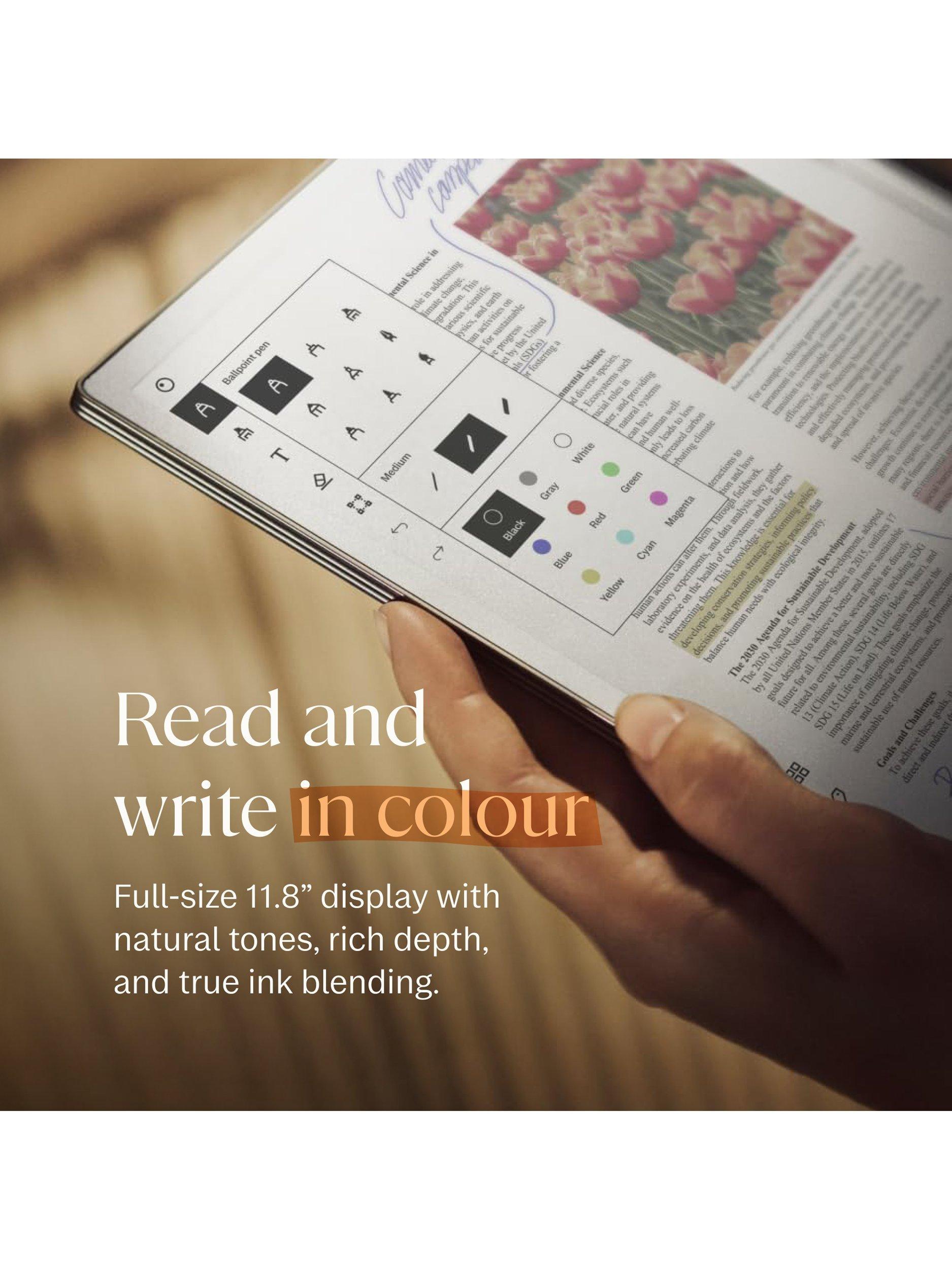 reMarkable Paper Pro tablet 11.8 inch with Marker Plus Grey - British product